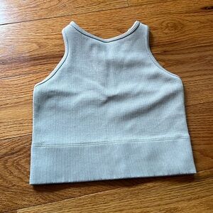 Gilly Hicks - Ribbed cropped tank